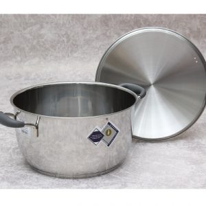 noi inox 3 day quai silicone 20cm fivestar n20 3dc 1575089482 1 - Nồi inox 3 đáy quai silicone 20cm Fivestar N20-3DC