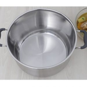 noi inox 3 day quai silicone 26cm fivestar n26 3dc 1575089530 0 - Nồi inox 3 đáy quai silicone 26cm Fivestar N26-3DC