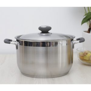 noi inox 3 day quai silicone 26cm fivestar n26 3dc 1575089530 2 - Nồi inox 3 đáy quai silicone 26cm Fivestar N26-3DC
