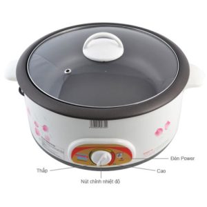 noi lau dien sunhouse sh525l 2 - Nồi lẩu điện Sunhouse SH525L