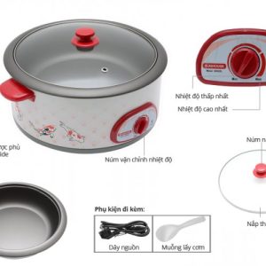 noi lau dien sunhouse sh525l 4 - Nồi lẩu điện Sunhouse SH525L