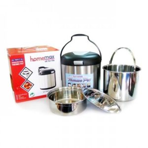 Nồi ủ Homemax HMNU-SX-70CF - 7.0L - 2 lồng nồi inox