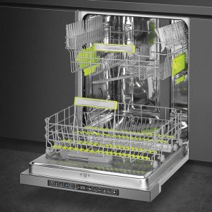 pl3326tx 10 700x crop center - MÁY RỬA CHÉN ÂM BÁN PHẦN SMEG, THÉP KHÔNG GỈ, 13 BỘ ĐỒ ĂN, 60 CM PL3326TX 536.24.493