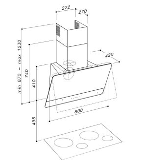 plat bs kt 1200x1343 2 1 1 - MÁY HÚT MÙI ÁP TƯỜNG DUDOFF PLATO BS