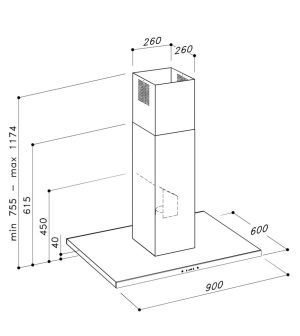 pr sil24 tc3 1200x1345 1 - Máy hút mùi treo tường DUDOFF ATLAS B