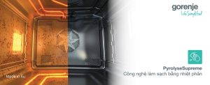 pyroclean - Lò nướng Gorenje BOP8858AX