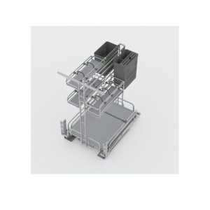 ro de chai lo omero multi 2 - Rổ kéo để chai lọ OMERO MULTI Hafele 300mm 595.00.803