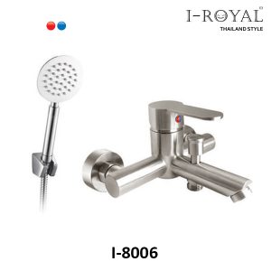 SEN TẮM CẦM TAY NÓNG LẠNH INOX 304 I-ROYAL I-8006