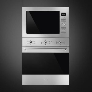 sf6381x 5 700x crop center - LÒ NƯỚNG ĐỐI LƯU SMEG, 60CM, CLASSICA, THÉP KHÔNG GỈ CHỐNG DÍNH SF6381X 536.64.753