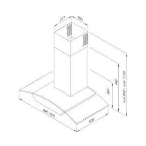 Máy hút mùi Malloca SIGMA-K820T