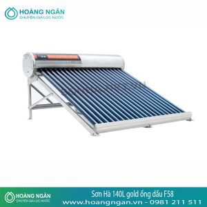 Thái dương năng Sơn Hà 140L gold ống dầu F58