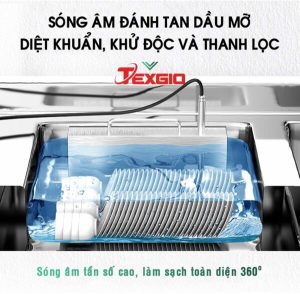 song20am scaled 1 - Máy Rửa Chén Bát Công Nghiệp UltraSonic Texgio Classic TGU-2400CD