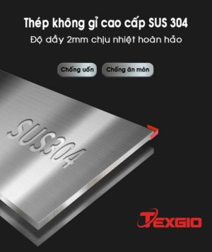 sus304 scaled 1 - Máy Công Nghiệp UltraSonic Texgio Luxury TGU-2000HD