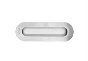DIY Tay nắm âm 150x50mm – Màu Inox mờ Hafele 489.72.133