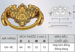Tay nắm Grob GH-BC