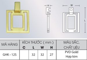 Tay nắm Grob GHK-12S