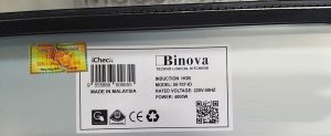 tem thong tin bep tu binova bi 707 id - Bếp từ Binova BI-707-ID