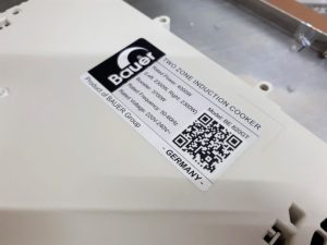 tem thong tin bep tu cao cap bauer be 820gt - Bếp từ Bauer BE-820GT