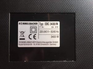 tem thong tin bep tu doi rommelsbacher ebc 3430in - Bếp từ Rommelsbacher EBC 3430/IN