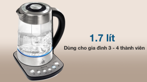 thong minh dreamer dk s17 4 - BÌNH ĐUN SIÊU TỐC THÔNG MINH DREAMER DK S17