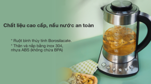 thong minh dreamer dk s17 6 - BÌNH ĐUN SIÊU TỐC THÔNG MINH DREAMER DK S17