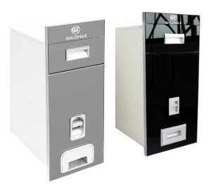 Thùng gạo Goldmax P260 (Đen-Trắng)