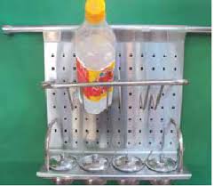 Giá để gia vị 2 tầng inox Edel TM115