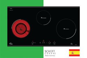 Bếp điện từ Mix induction & hi-light TOM 03IR