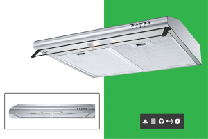 Máy hút âm tủ TOM 1301 (Inox)