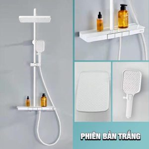 Bộ sen tắm cao cấp Enic TC - MÀU TRẮNG
