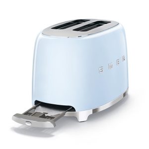tsf01pbeu 11 700x crop center - MÁY NƯỚNG BÁNH MÌ SMEG 2 LÁT, THẬP NIÊN 50, MÀU XANH NHẠT TSF01PBEU 535.43.668