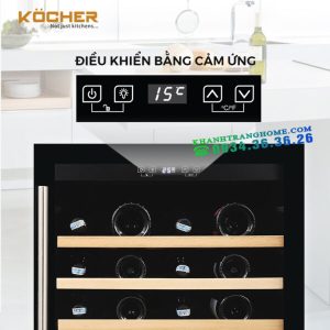 tu bao quan ruou kocher kweu 1156b 2 - Tủ Rượu Kocher KWEU-1156B