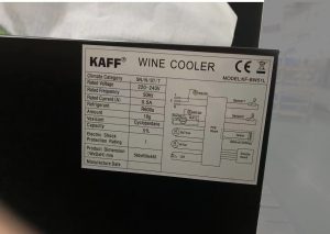 tu bao quan ruou mini kaff sieg kf bw51l 3 - TỦ BẢO QUẢN RƯỢU MINI KAFF SIEG KF BW51L