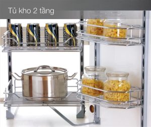 Tủ đồ khô 2 tầng Edel HP6060R