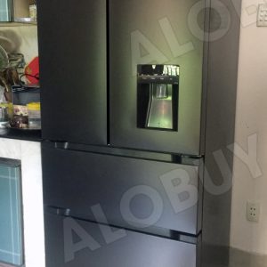 tu lanh side by side kaff kf bcd523w 2 canh mo tren 2 ngan rut duoi 1599192285 3 - Tủ lạnh Side by Side KAFF KF-BCD523W (2 cánh mở trên, 2 ngăn rút dưới)