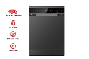 Máy Rửa Chén Bát Texgio TGFPCM795B 14 Bộ Sấy Khí Nóng Diệt Khuẩn UV