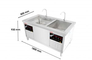 Máy Rửa Chén Bát Công Nghiệp UltraSonic Texgio Classic TGU-1800CD