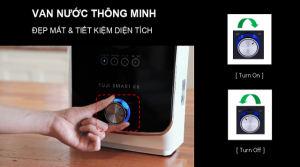van chinh nuoc thong minh cua smart k8 600x333 1 - Máy lọc nước ion kiềm Fuji Smart K8