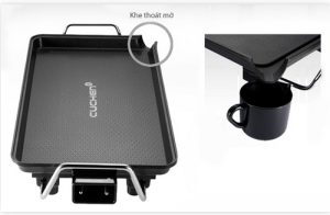 vi nuong dien cuchen chg g1000w 4 - Vỉ nướng điện Cuchen CHG-G1000W