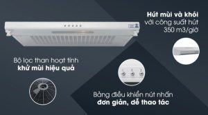 vi vn daCCA3CC86c dieCC82CC89m - Máy hút mùi Classic Malloca H107W (Màu trắng)