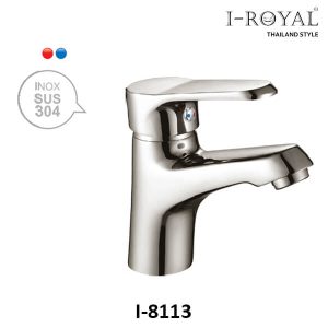 VÒI LAVABO NÓNG LẠNH INOX 304 I-ROYAL I-8113