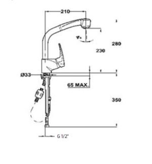 voi mb2 - Vòi Rửa Teka MB2 PULL OUT 40971802