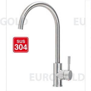 Vòi rửa bát inox 304 Eurogold EUF016M