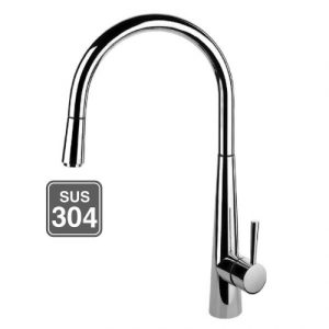 Vòi rửa bát inox 304 Eurogold EUF118BR