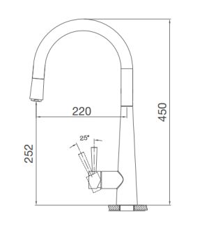 Vòi rửa Malloca K095-S