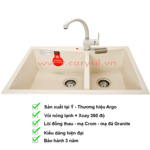 voi rua carysil g 2411 mau cornflakes 1 - Vòi rửa Argo G-2411 màu Cornflakes