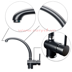 voi rua carysil g 2411 mau nera 1 1 - Vòi rửa Argo G-2411 màu Nera