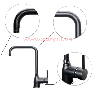 voi rua carysil g 2511 mau nera 2 1 - Vòi rửa Argo G-2551 màu Nera