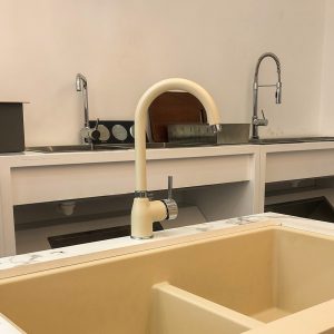 voi rua carysil g 2521 mau champagne 2 - Vòi rửa Argo G-2521 màu Champagne