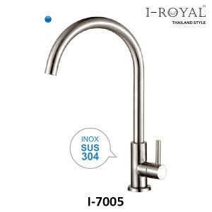 VÒI RỬA CHÉN LẠNH INOX 304 I-ROYAL I-7005